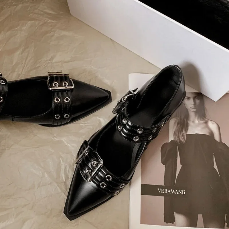Mule Slip On - Kadın Ayakkabı Tasarımcısı Lüks Alçak Topuk
