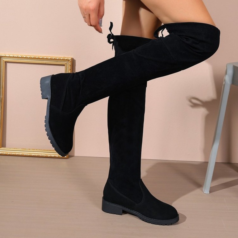 Kadın Diz Üstü Çizmeler Süet B - Sock Boot Women incelemesi ve fiyatı
