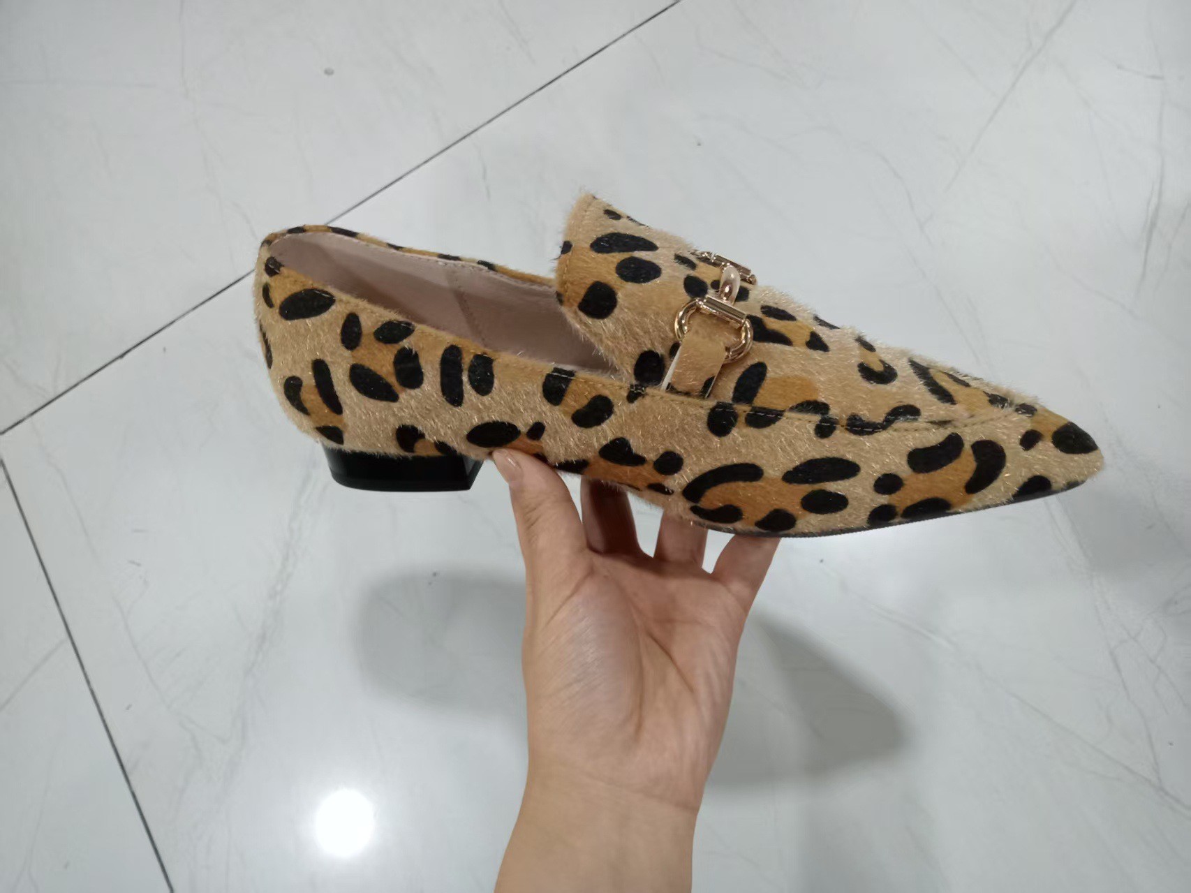 Büyük Beden 40-43 Leopar Desen - Mule Slip On incelemesi ve fiyatı